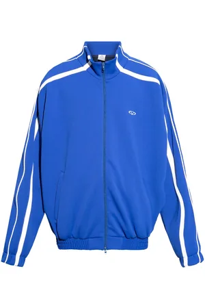 Vetements Sudadera con detalle de rayas