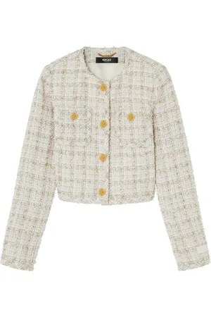 VERSACE Chamarra de tweed