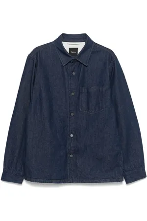 THEORY Sobrecamisa de mezclilla