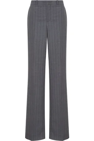 Moschino Pantalones con motivo de rayas diplomáticas