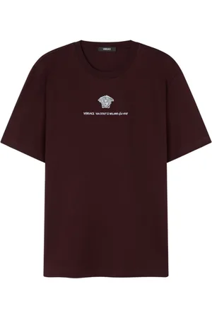VERSACE Playera con bordado Medusa Milano