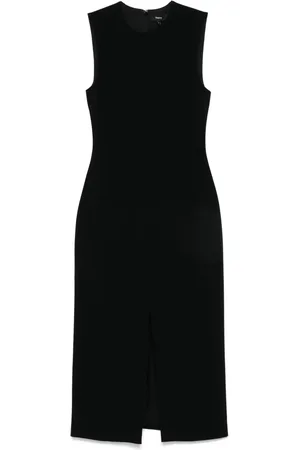 THEORY Vestido con abertura