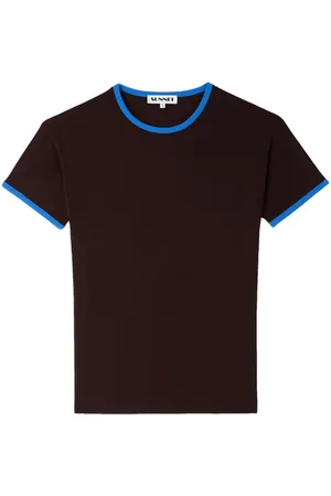 SUNNEI Playera con ribete en contraste