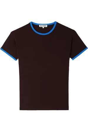 SUNNEI Playera con ribete en contraste