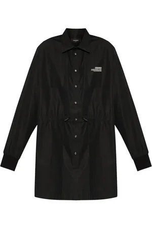 Dsquared2 Vestido corto con logo estampado