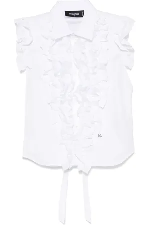 Dsquared2 Blusa con volantes
