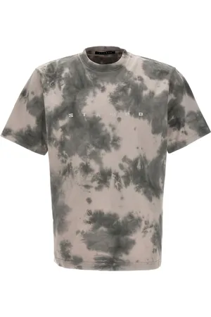 STAMPD Playera con motivo tie-dye