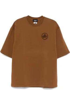 Dsquared2 Playera con logo afelpado