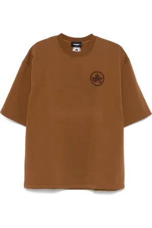 Dsquared2 Playera con logo afelpado