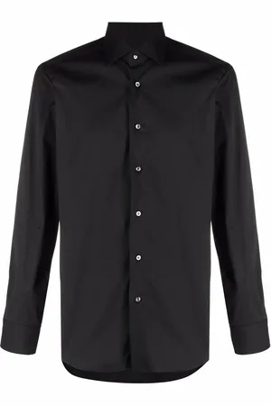 BARBA Camisa de popelina manga larga