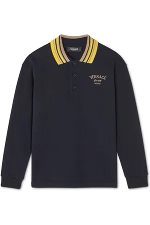 VERSACE Playera tipo polo Milano Stamp
