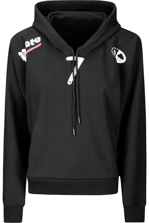 PROTOTYPES Hoodie con números estampados