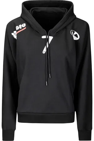 PROTOTYPES Hoodie con números estampados