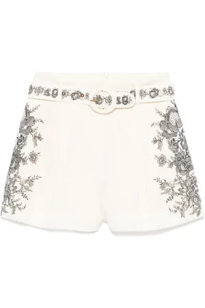 ZIMMERMANN Shorts con cinturón