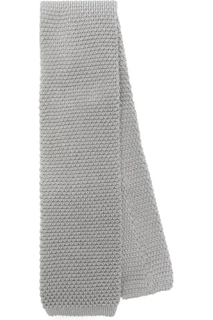 Brunello Cucinelli Corbata tejida