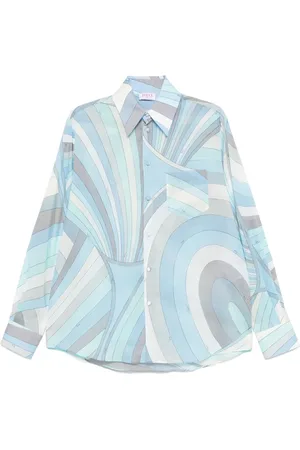 Puccini Camisa con estampado Iride