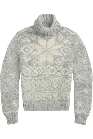 Ralph Lauren Suéter con motivo de copo de nieve en intarsia