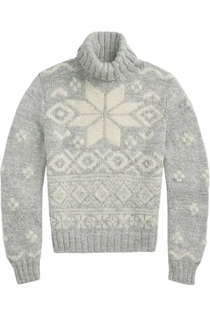 Ralph Lauren Suéter con motivo de copo de nieve en intarsia