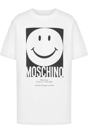 Moschino Playera con logo estampado