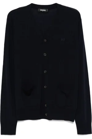 Dsquared2 Cárdigan con logo bordado