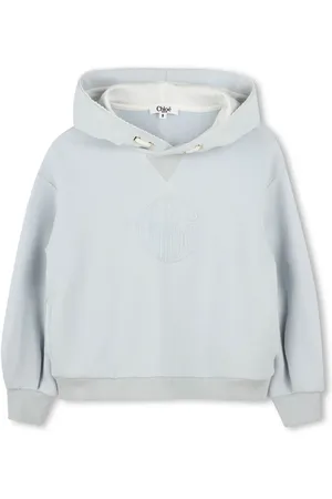 Chloé Hoodie con logo bordado