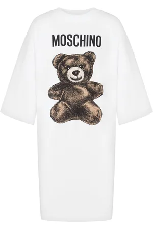 Moschino Vestido corto con motivo Teddy Bear