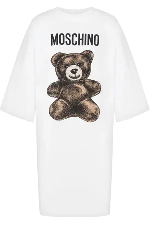 Moschino Vestido corto con motivo Teddy Bear