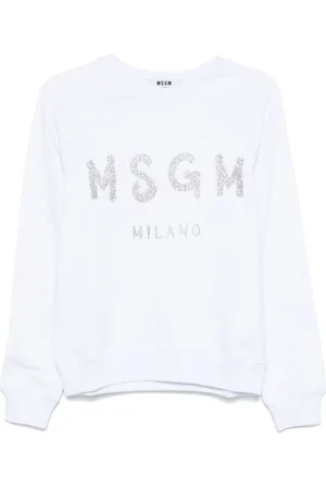 Msgm Sudadera con logo estampado