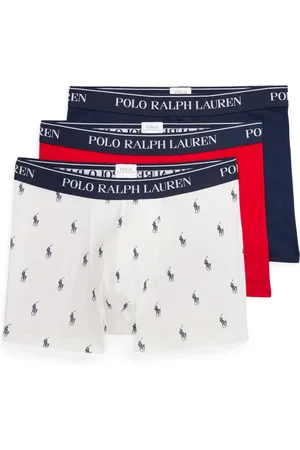 Ralph Lauren Set de tres bóxeres con motivo Equestrian Knight