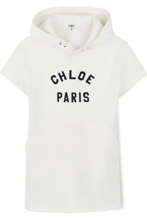 Chloé Vestido con logo bordado