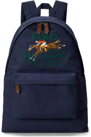 Ralph Lauren Mochila con logo bordado