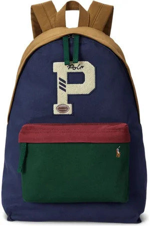 Ralph Lauren Mochila con parche del logo