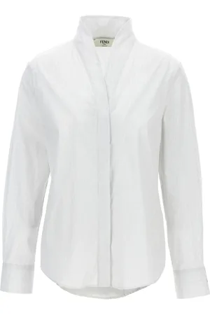 Fendi Camisa con rayas estampadas