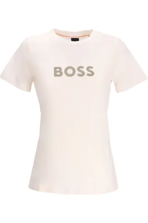 HUGO BOSS Playera con logo estampado