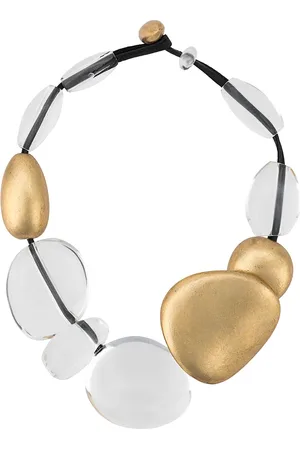 MONIES Collar con piedras oversize