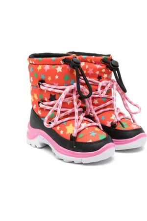 Stella McCartney Botas para nieve con estampado de esquí