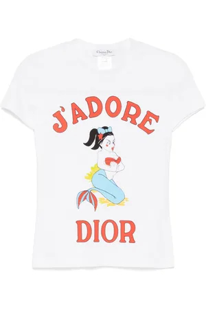 Dior Playera con estampado gráfico 2002