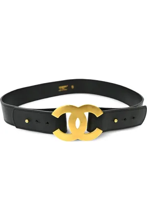 CHANEL Cinturón con logo CC 1996