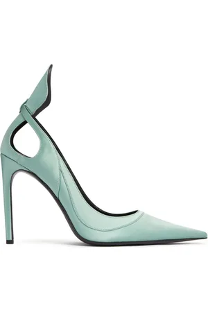 Nina Ricci Zapatillas satinadas con tacón de 105mm