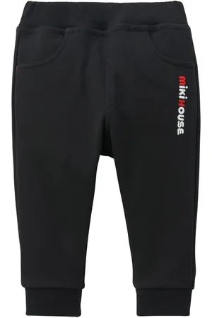 Miki House Pants con logo bordado