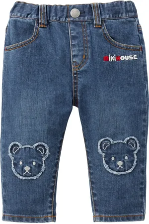 Miki House Jeans de mezclilla stretch