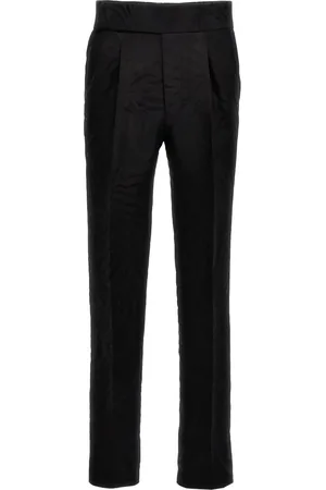 Bally Pantalones rectos con motivo en jacquard