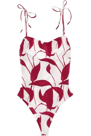 Kiton Traje de baño con motivo Calla