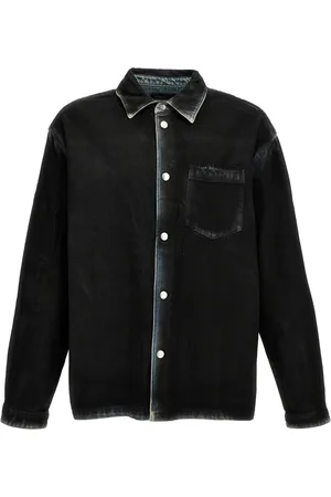 Purple Brand Sobrecamisa con efecto manchado