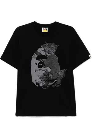 A Bathing Ape Playera con cabeza Ape