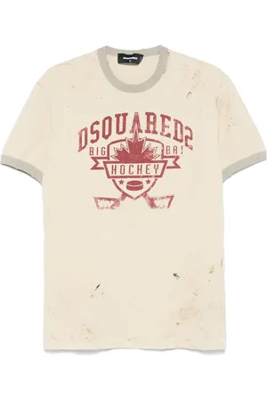 Dsquared2 Playera con logo estampado