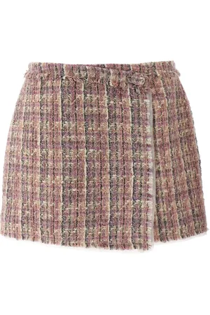 LOVESHACKFANCY Falda corta Royce