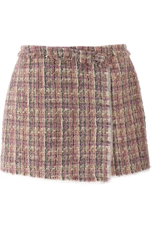 LOVESHACKFANCY Falda corta Royce