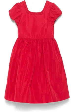 Ralph Lauren Vestido con ribete plisado
