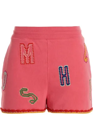 Moschino Shorts con letras del logo